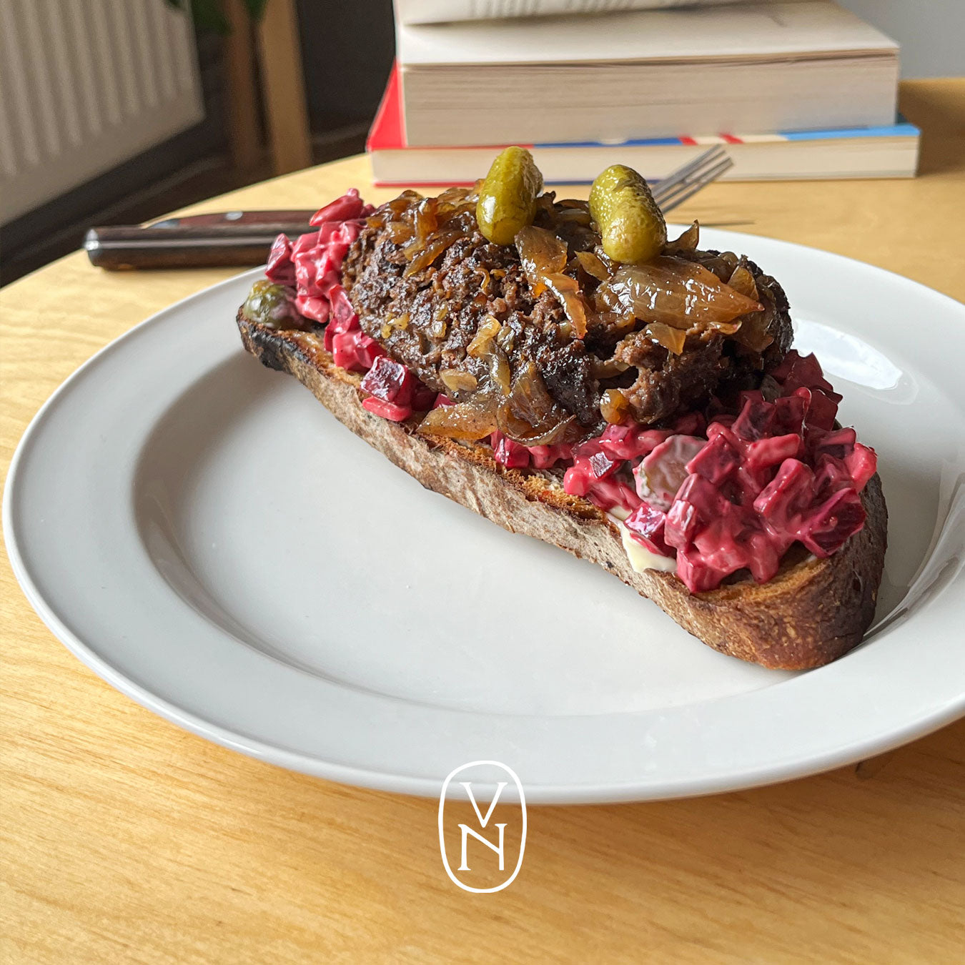 Pannbiffsmacka av Rizwan Qadery