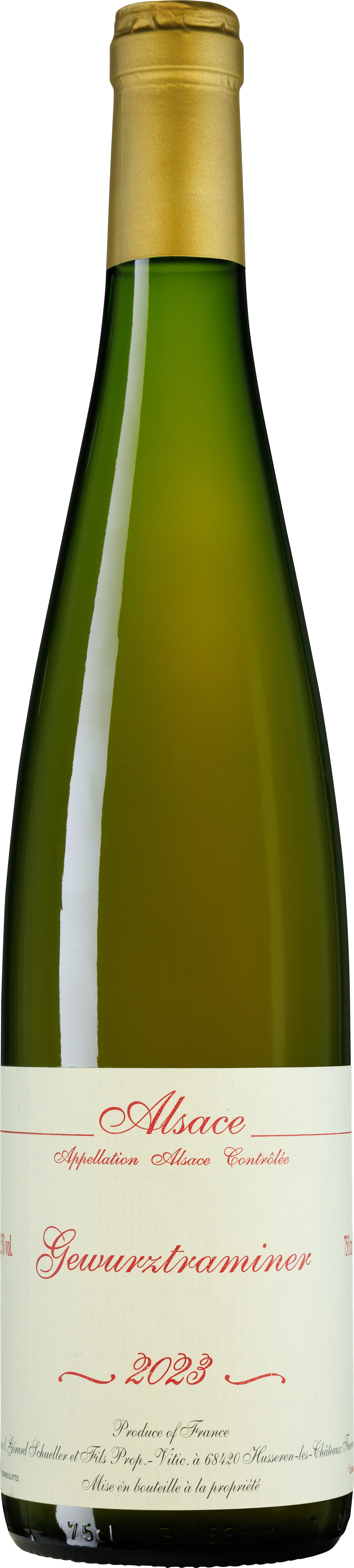 Gewurztraminer étiquette rouge 2023