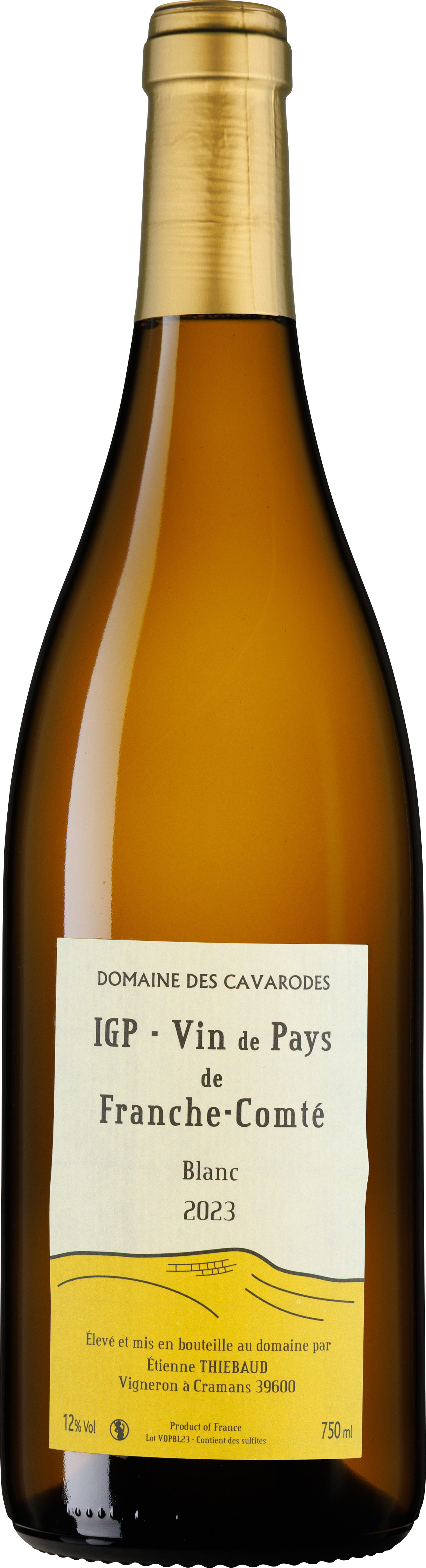 IGP - Vin de Pays de Franche-Comté Blanc 2023