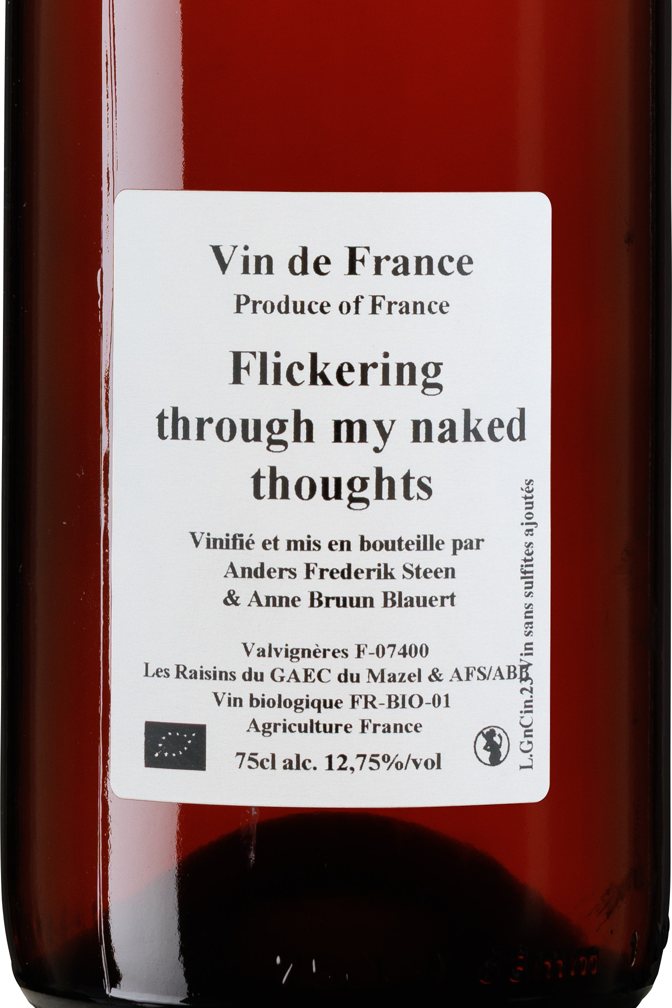 Flickering through my naked thoughts 2023