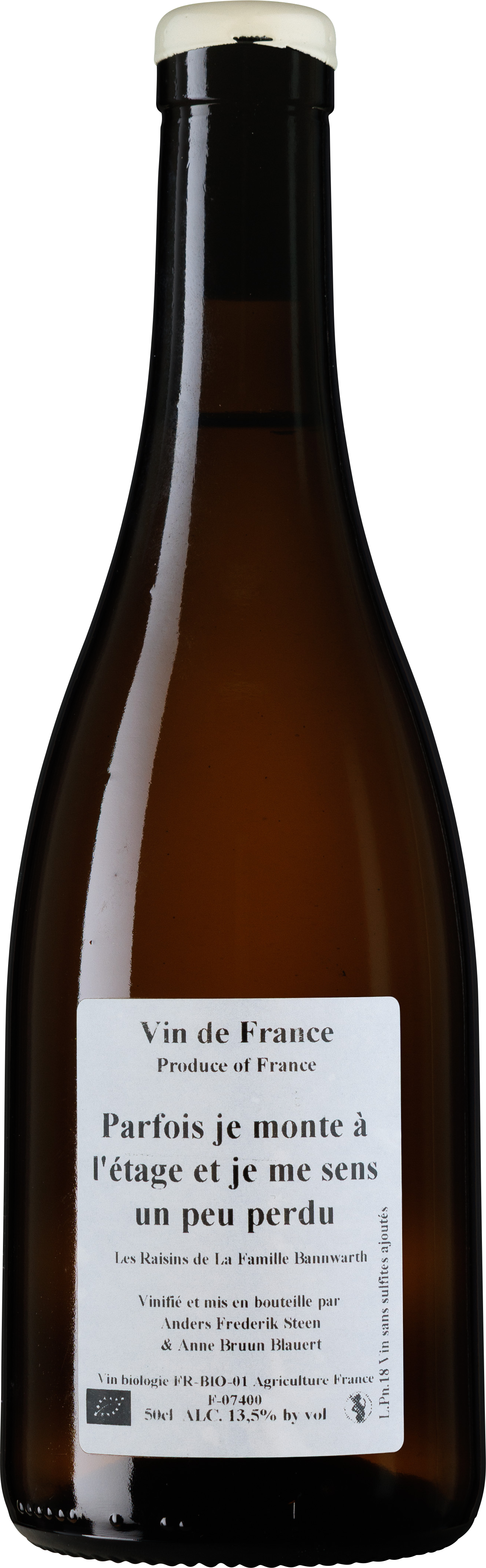 Parfois je monte à l'étage et je me sens un peu perdu 2018