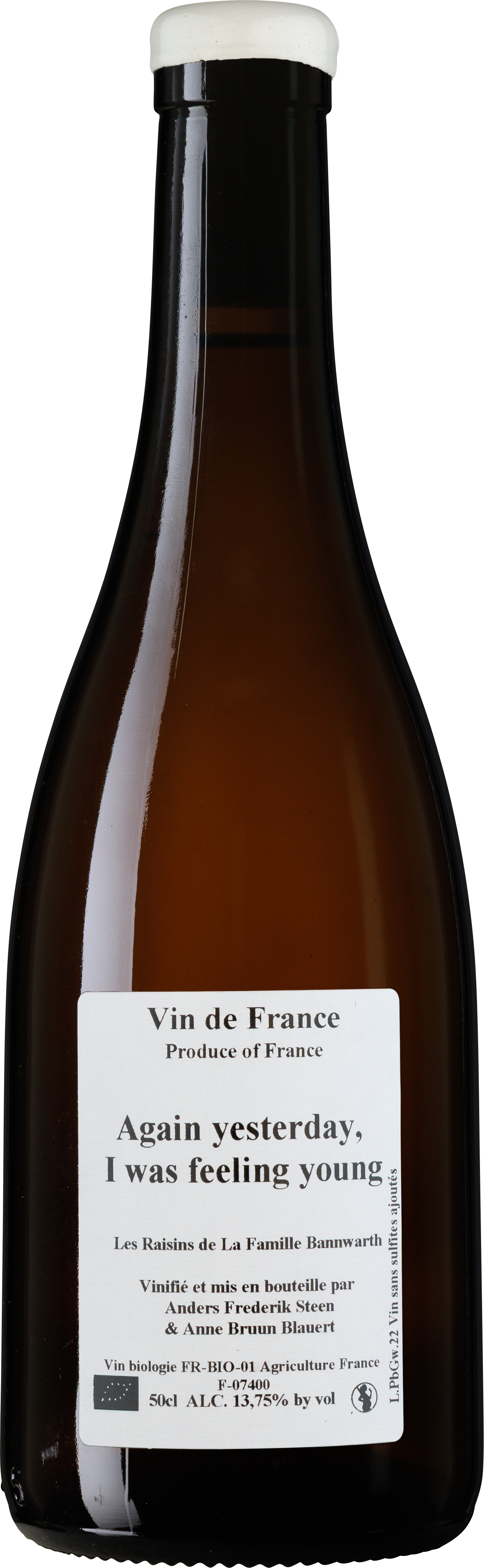 Again yesterday, I was feeling young 2022