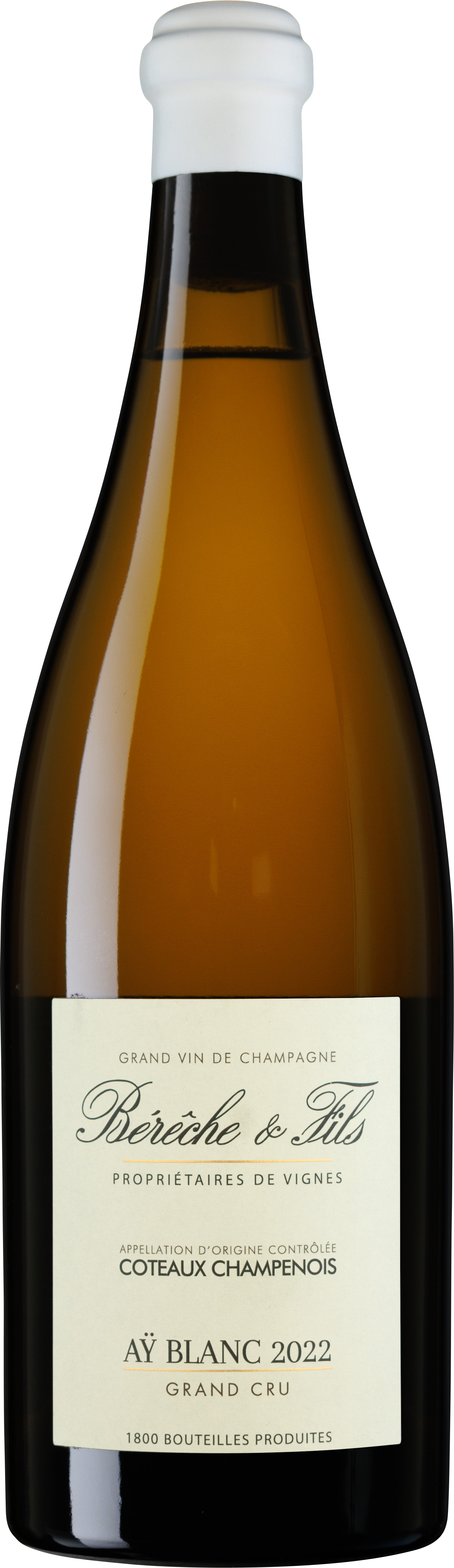 Coteaux Champenois blanc 'Ay Grand Cru' 2022