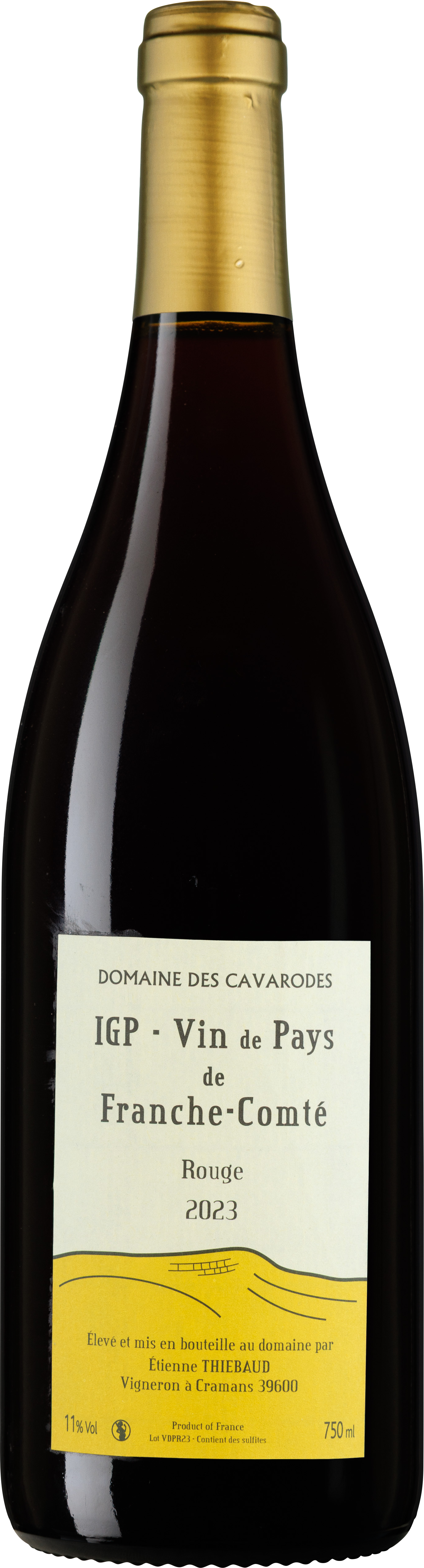 IGP - Vin de Pays Rouge 2023