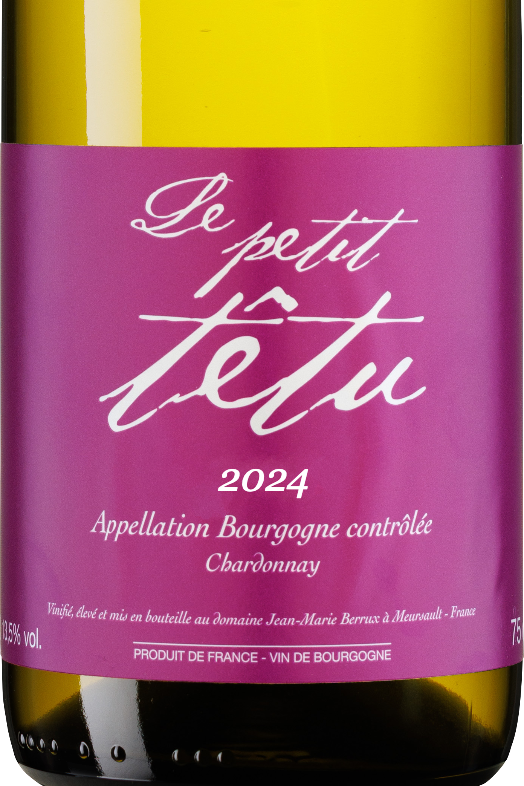 'Le Petit Têtu' Bourgogne Chardonnay 2024